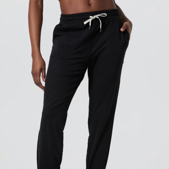 Vuori Performance Joggers Relaxed Fit Sweatpants Black Heather Size Small - Picture 2 of 8